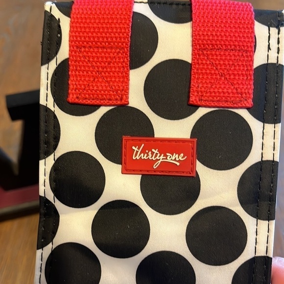 Thirty One wine bag insulated with handles & VINO wooden self standing sign - Picture 10 of 16